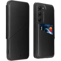 Etui Samsung s23+ Cuir noir