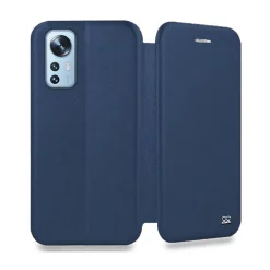 Etui Xiaomi 12 Pro Etui Cuir Bleu