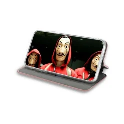 Etui Xiaomi Redmi 9T Etui cuir rose