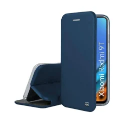 Etui Xiaomi Redmi 9T Etui cuir bleu