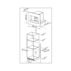 Expresso encastrable DKD7400A