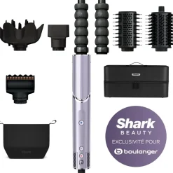 Fer multistyle Flexstyle HD466PLEU Lilas + embout anti-frisottis/pochette voyage