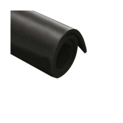 Feuille caoutchouc néoprène 2 plis toiles 100x140cm épaisseur 5mm