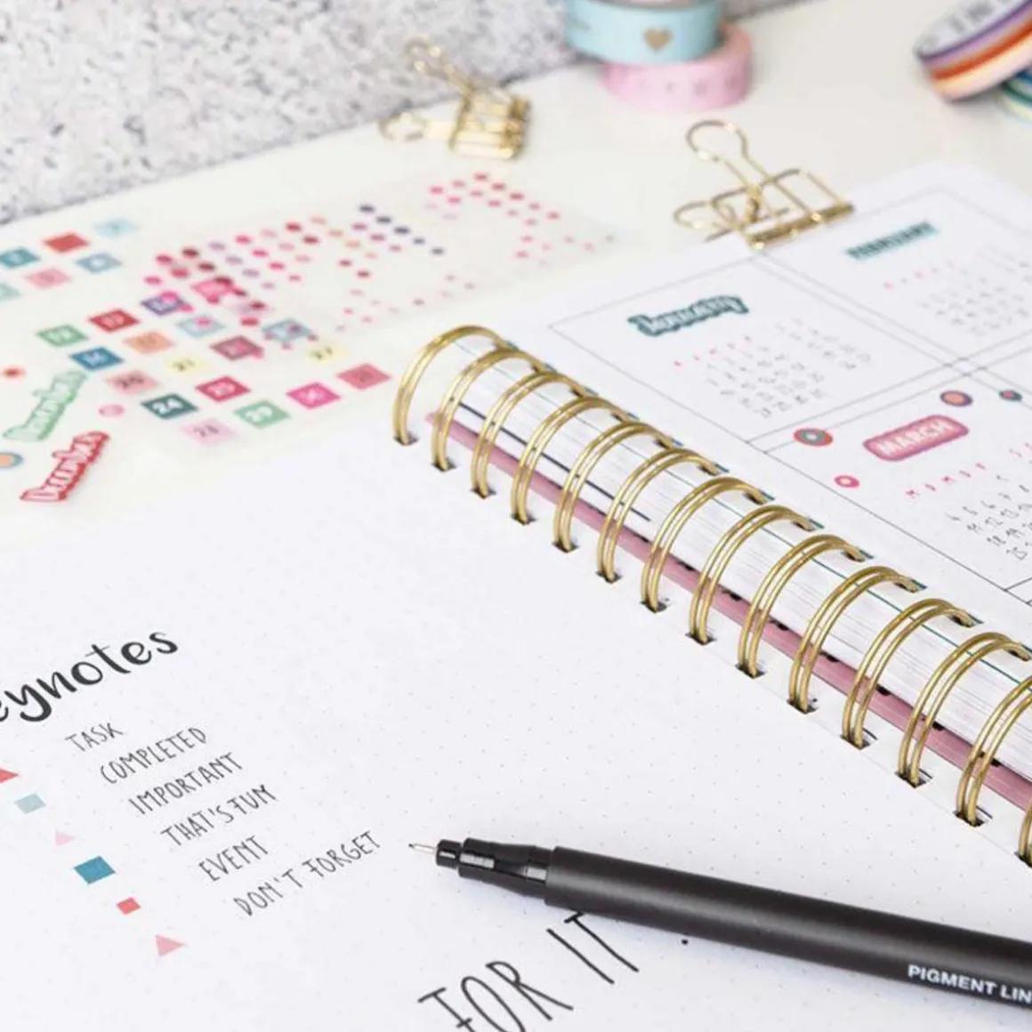 Feutre pigmenté noir 0,3 mm