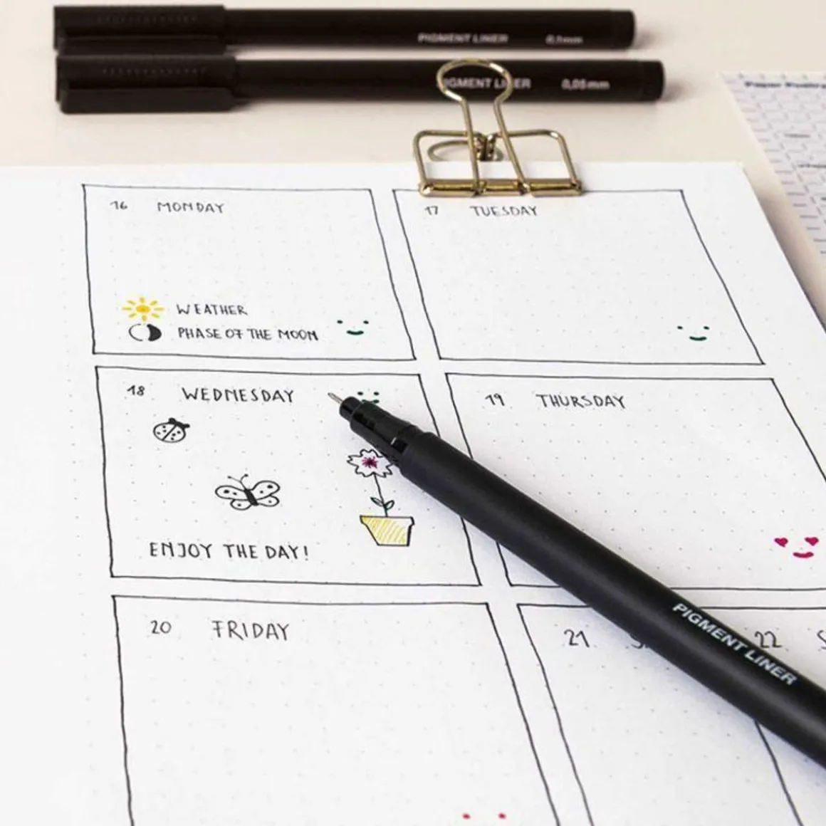 Feutre pigmenté noir 0,2 mm