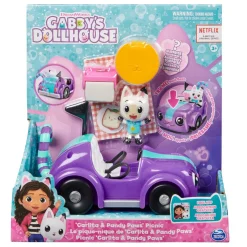Figurine et véhicule Gabby et la maison magique - Le pique de Carlita et Pandy Paws