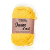 Fil de coton spécial crochet et amigurumi 55 m - jaune