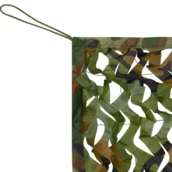 Filet de camouflage avec sac de rangement 1,5x6 m Vert