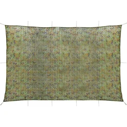 Filet de camouflage avec sac de rangement 4x7 m Vert
