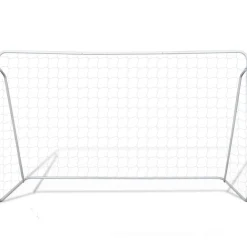 Filets de but de football Acier 2 pcs 240x90x150 cm