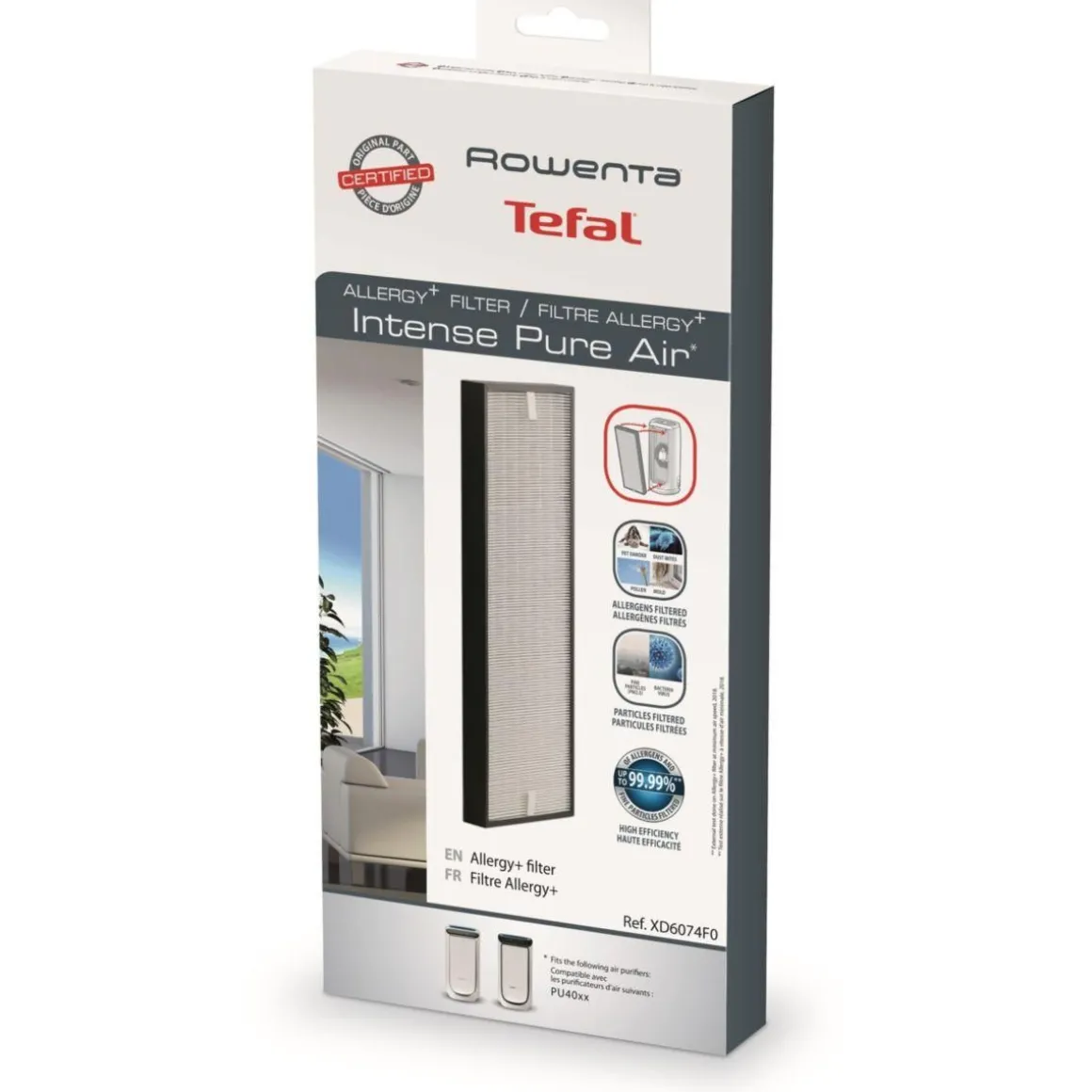 Filtre Allergy XD6074F0