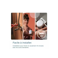 Filtre sur robinet blanc - 1052846