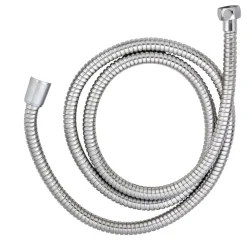 Flexible de douche éco régulateur extensible 1,5m à 2m chrome