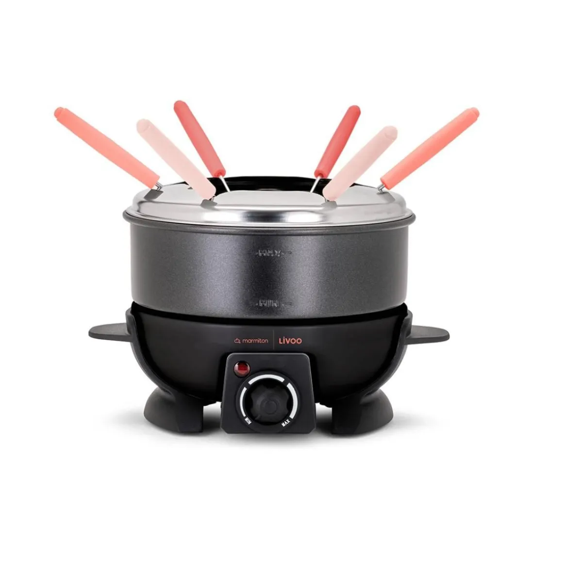 Fondue électrique 650w 6 fourchettes - DOC308