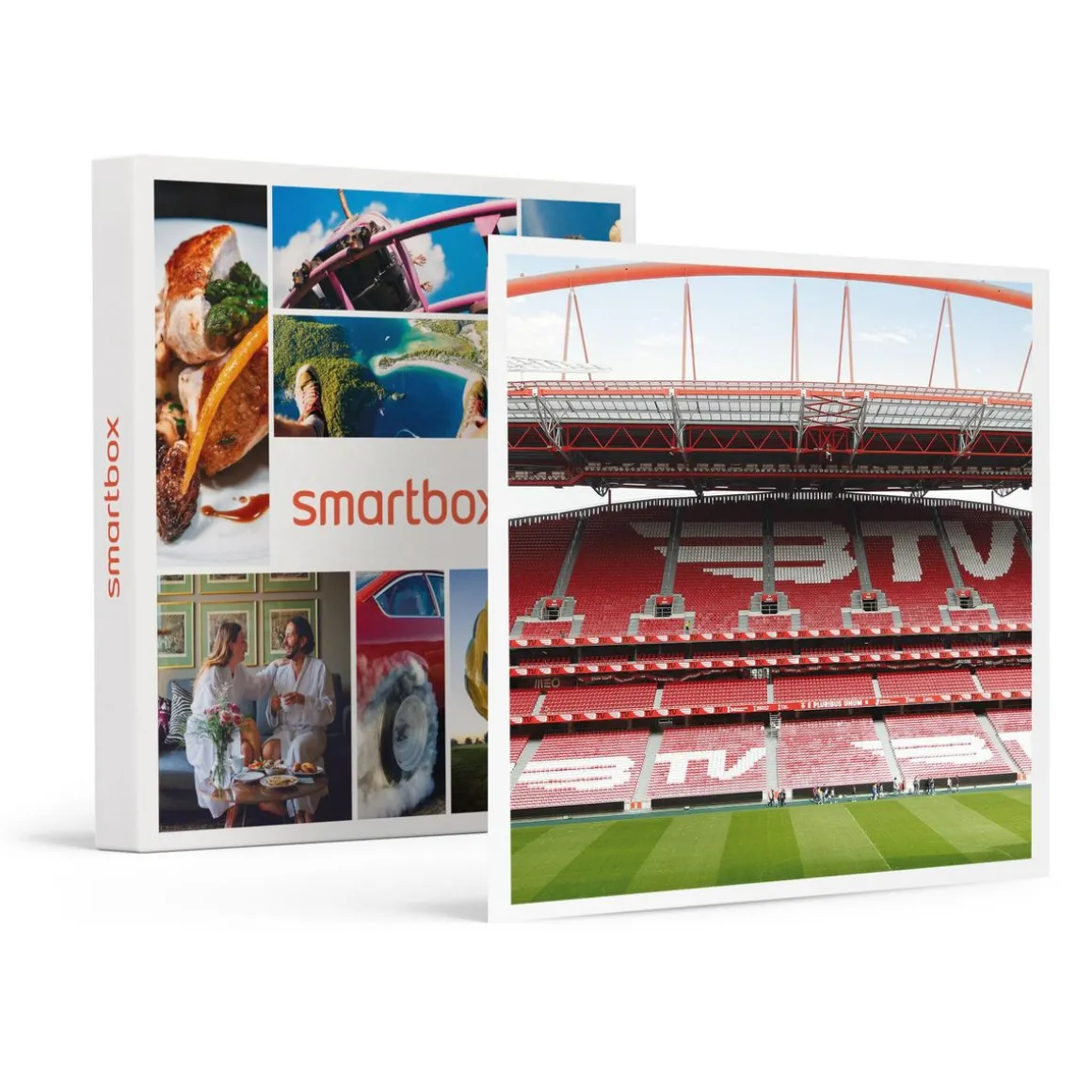 Football en famille : visite du stade de Luz Sport Lisboa e Benfica et écharpe pour 4 - Coffret Cadeau Sport & Aventure