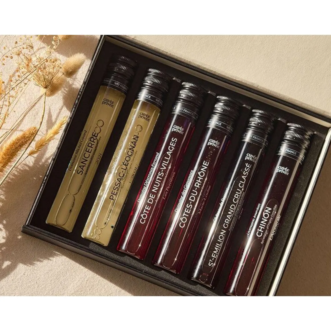 Formation œnologique en ligne avec Cuvée Privée - Coffret Cadeau Gastronomie