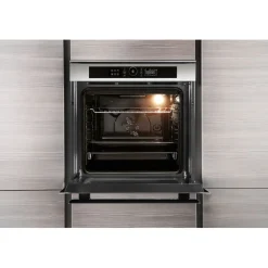Four encastrable AKZM8660IX, 73 L, Multifonction, Chaleur pulsée, Nettoyage pyrolyse, A+