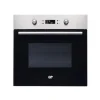 Four encastrable catalyse - Chaleur tournante - CONTINENTAL EDISON - F80CBIX - Noir et inox - L59,5 x H59,6 x P 54,68cm