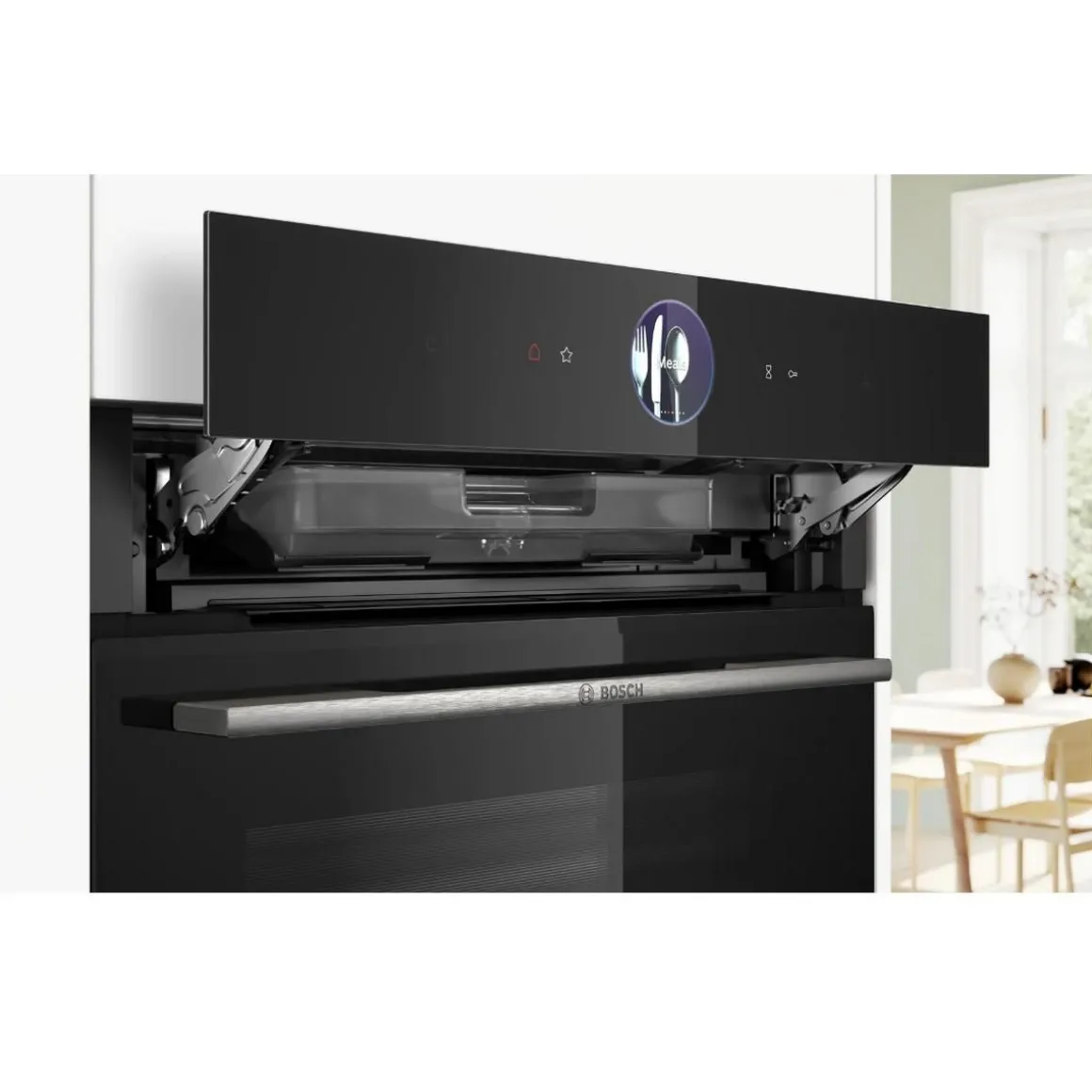 Four intégrable combi vapeur 71l 60cm a+ pyrolyse noir - HRG7764B1