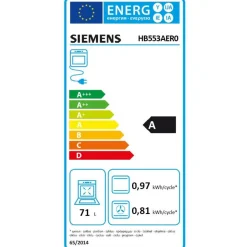 Four intégrable 71l 60cm a ecoclean inox - hb553aer0