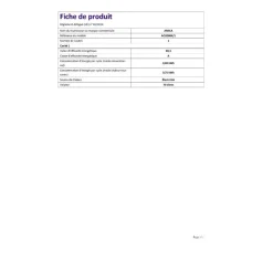 Four intégrable multifonction 70l 60cm pyrolyse inox - AO2008X/1