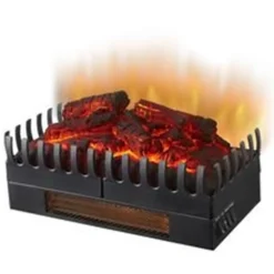 Foyer à buches effet flammes 2000w - 117