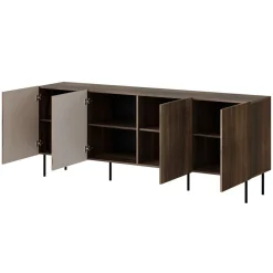Franco - buffet bas - bois - 200 cm