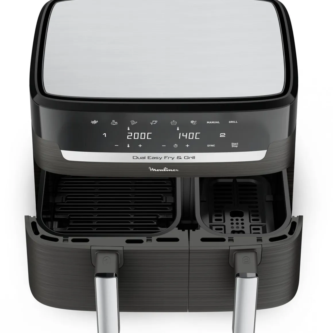 Friteuse électrique sans huile à air chaud Easy Fry EZ905B20 - Gris