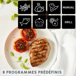 Friteuse électrique sans huile à air chaud Easy Fry EZ905B20 - Gris