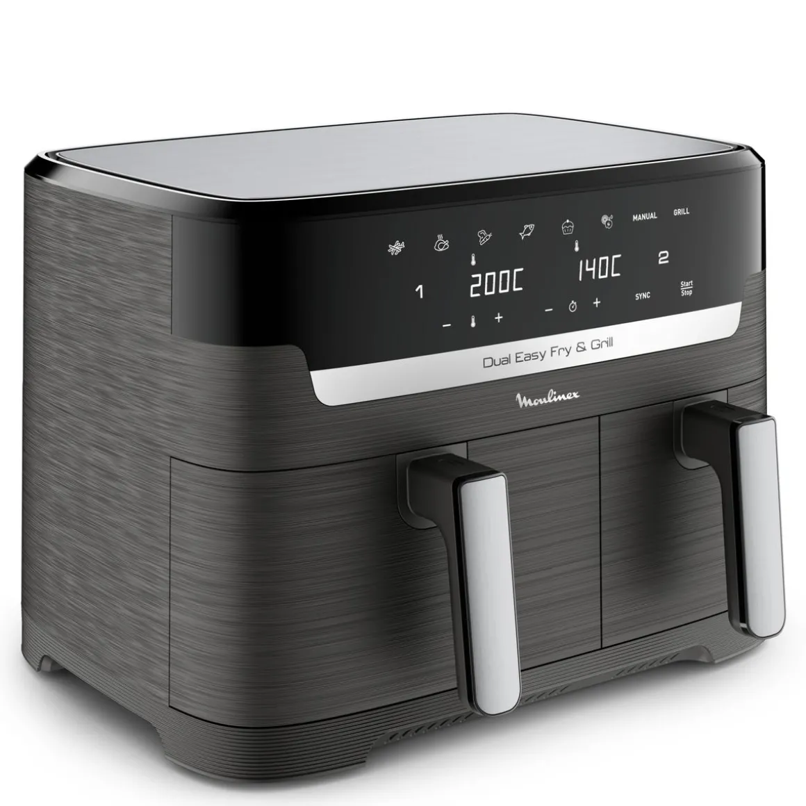 Friteuse électrique sans huile à air chaud Easy Fry EZ905B20 - Gris