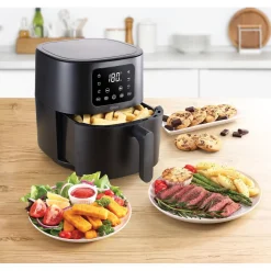 Friteuse électrique sans huile à air chaud Q.5500 - Noir