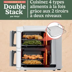 Friteuse électrique sans huile à air chaud SL400EUWH - Blanc