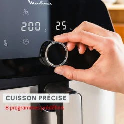 Friteuse électrique sans huile à air chaud Easy Fry EZ855D20 - Noir