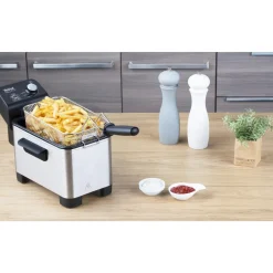 Friteuse électrique semi-professionnelle - FR333070 - Gris