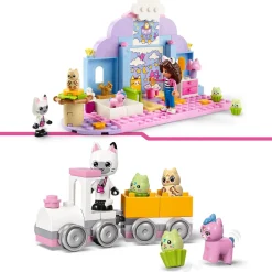 Gabby et la Maison Magique 10796 - La Nurs'oreille de Gabby - Set pour Enfants sur le Thème des Animaux - Jouet avec un Toboggan et des Figurines