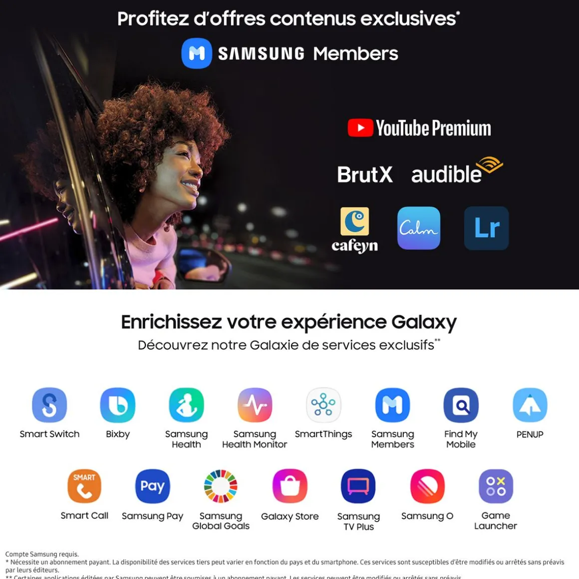 Galaxy A25 5G 128 Go - Bleu