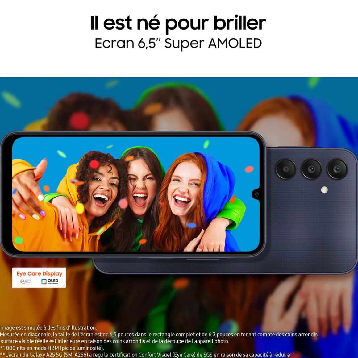 Galaxy A25 5G 256 Go - Vert