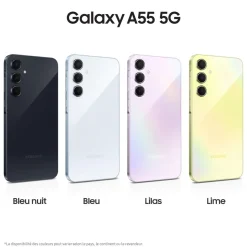 Galaxy A55 5G 128Go - Bleu nuit