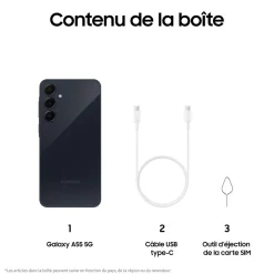 Galaxy A55 5G 128Go - Bleu nuit