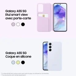 Galaxy A55 5G 128Go - Bleu nuit