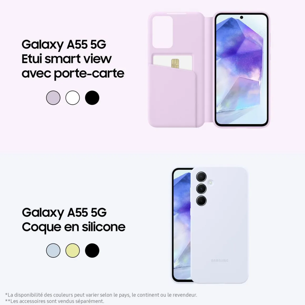 Galaxy A55 5G 128Go - Bleu nuit