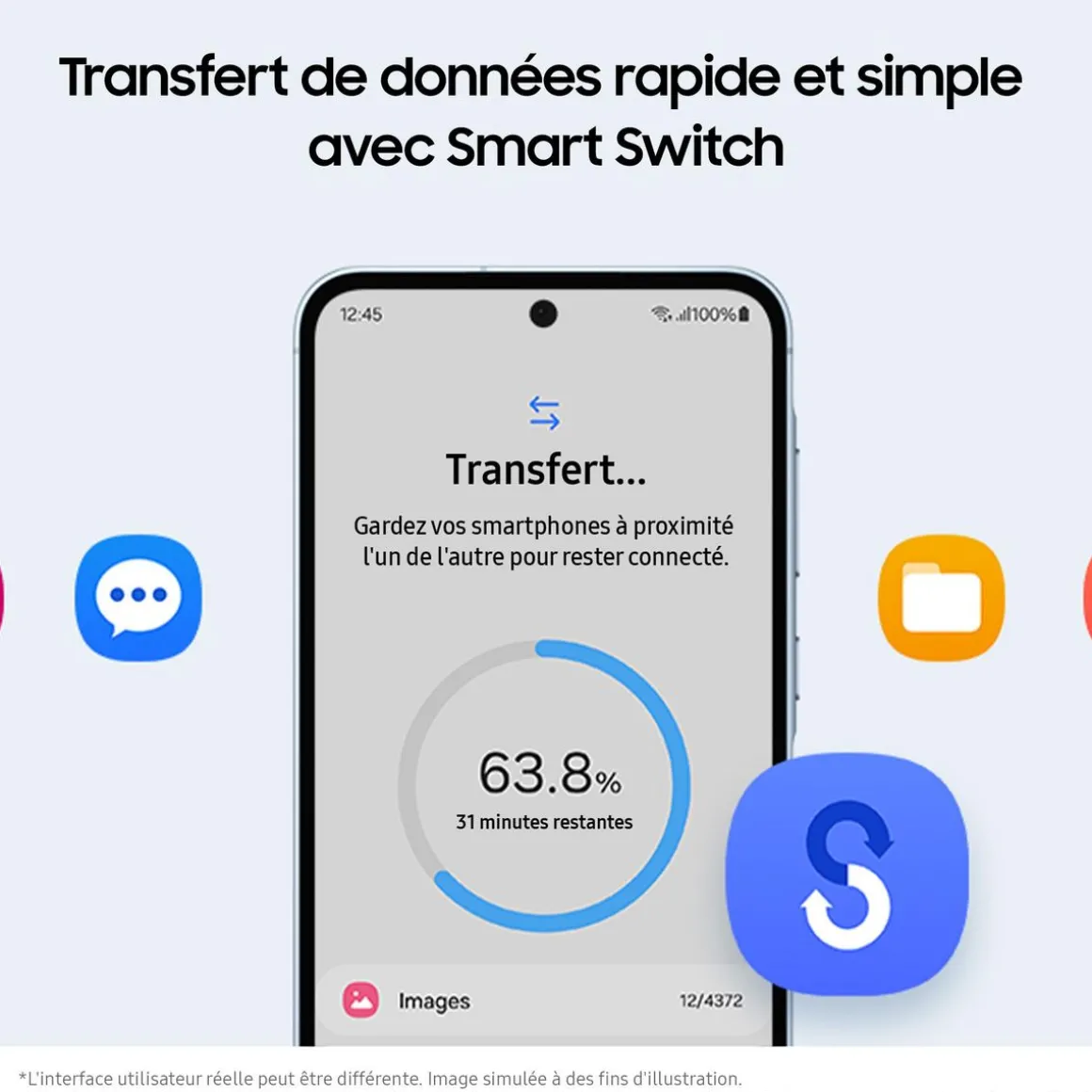 Galaxy A55 5G 128Go - Bleu nuit