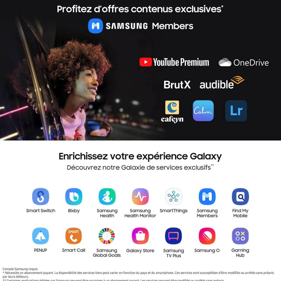 Galaxy A55 5G 128Go - Bleu nuit