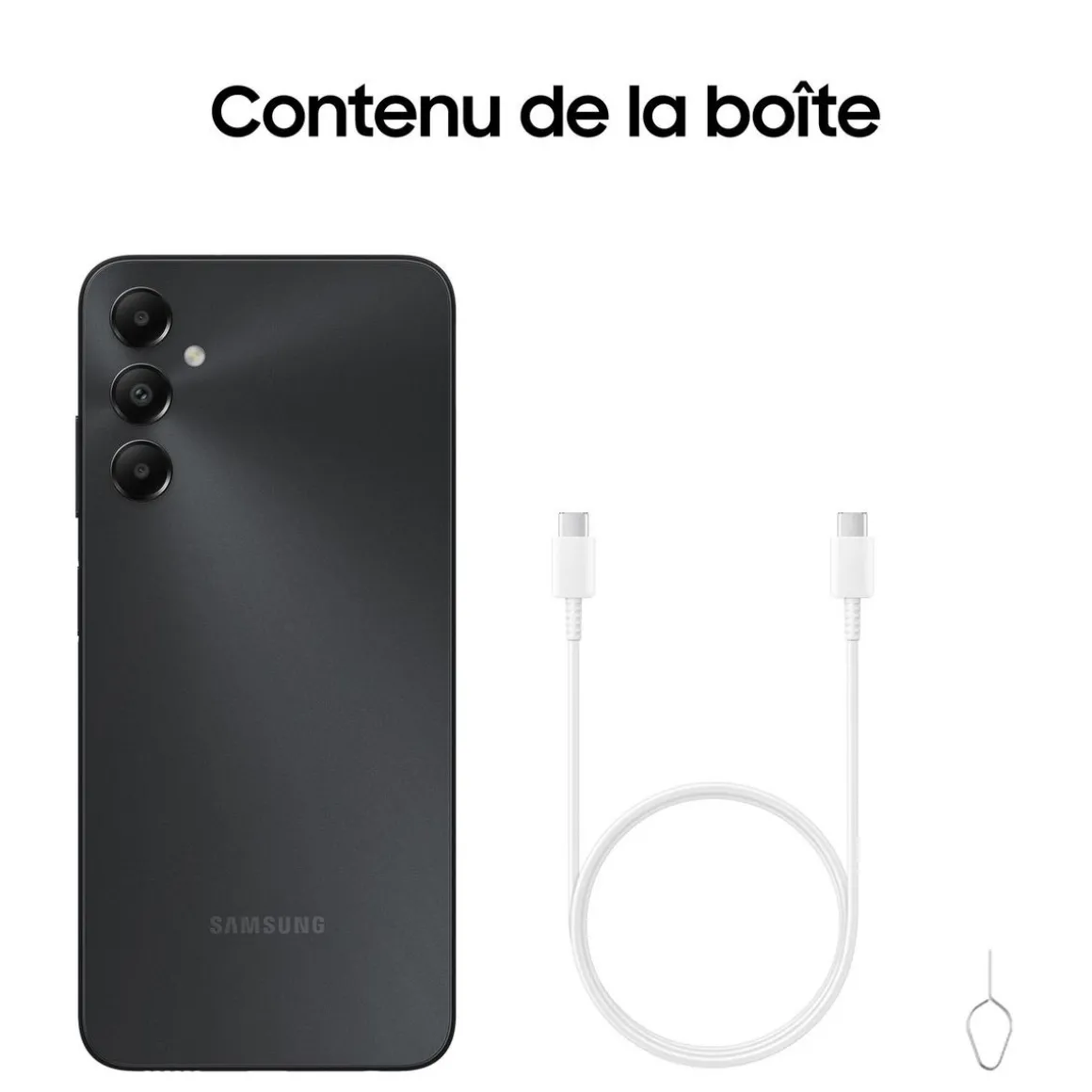 Galaxy A05S 64 GB - Noir