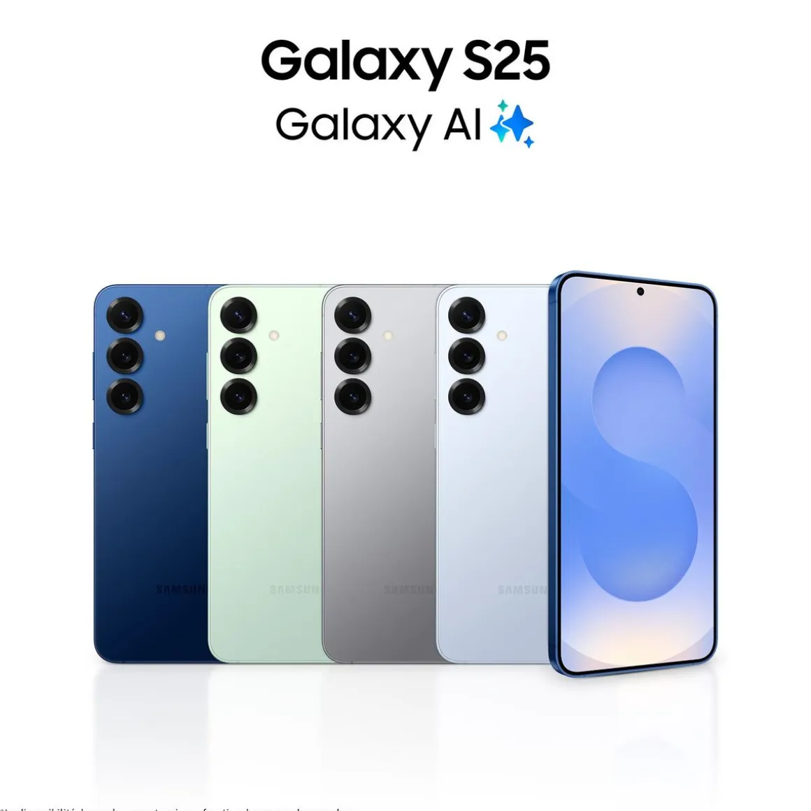 Galaxy S25 8GO / 256Go - Bleu clair