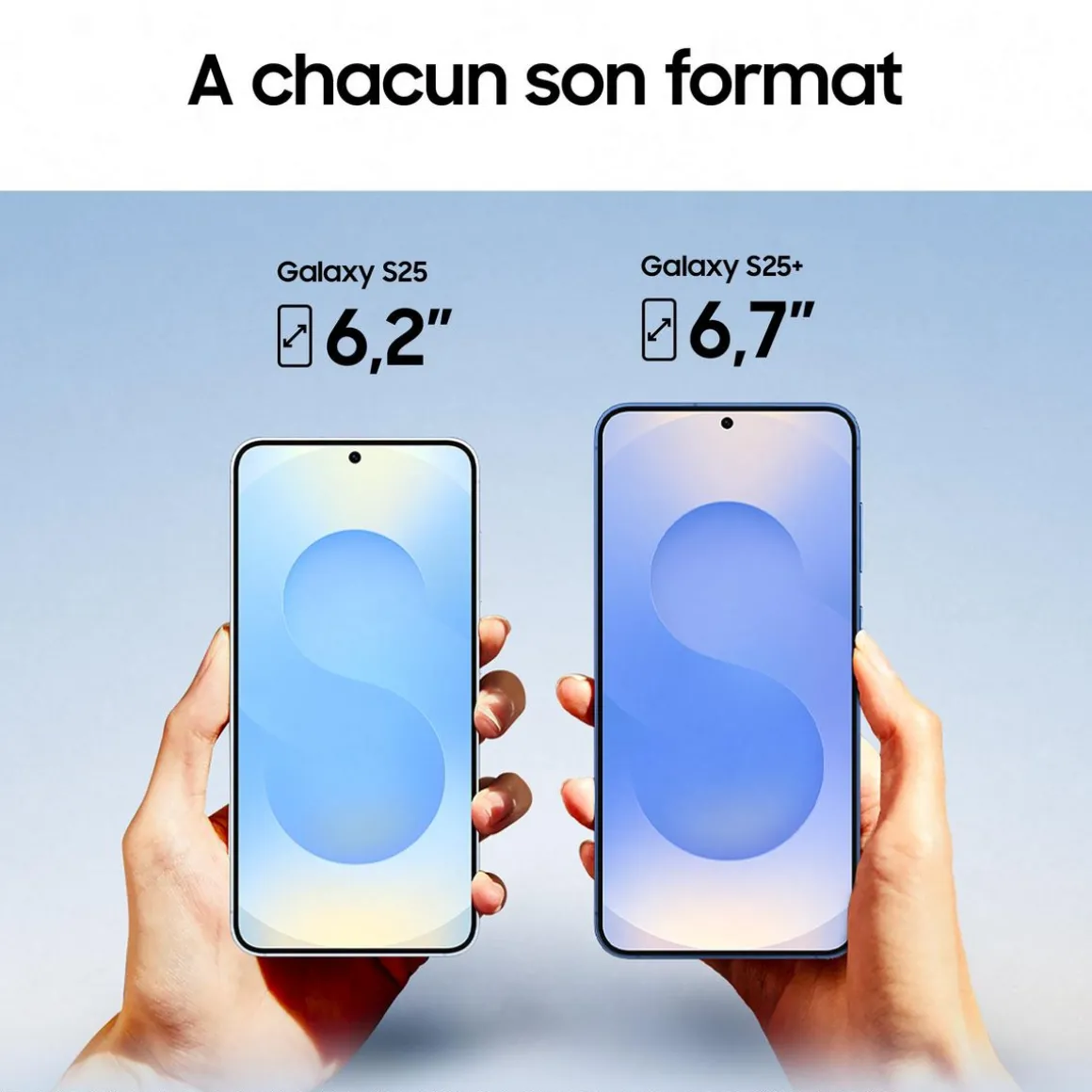 Galaxy S25 8GO / 256Go - Bleu clair