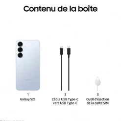 Galaxy S25 8GO / 256Go - Bleu clair