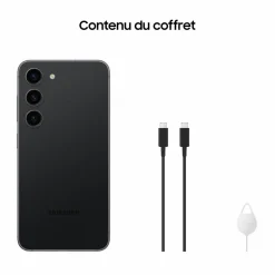 Galaxy S23 Smartphone avec Galaxy AI 128Go - Noir