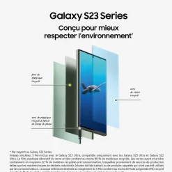 Galaxy S23 Smartphone avec Galaxy AI 128Go - Noir