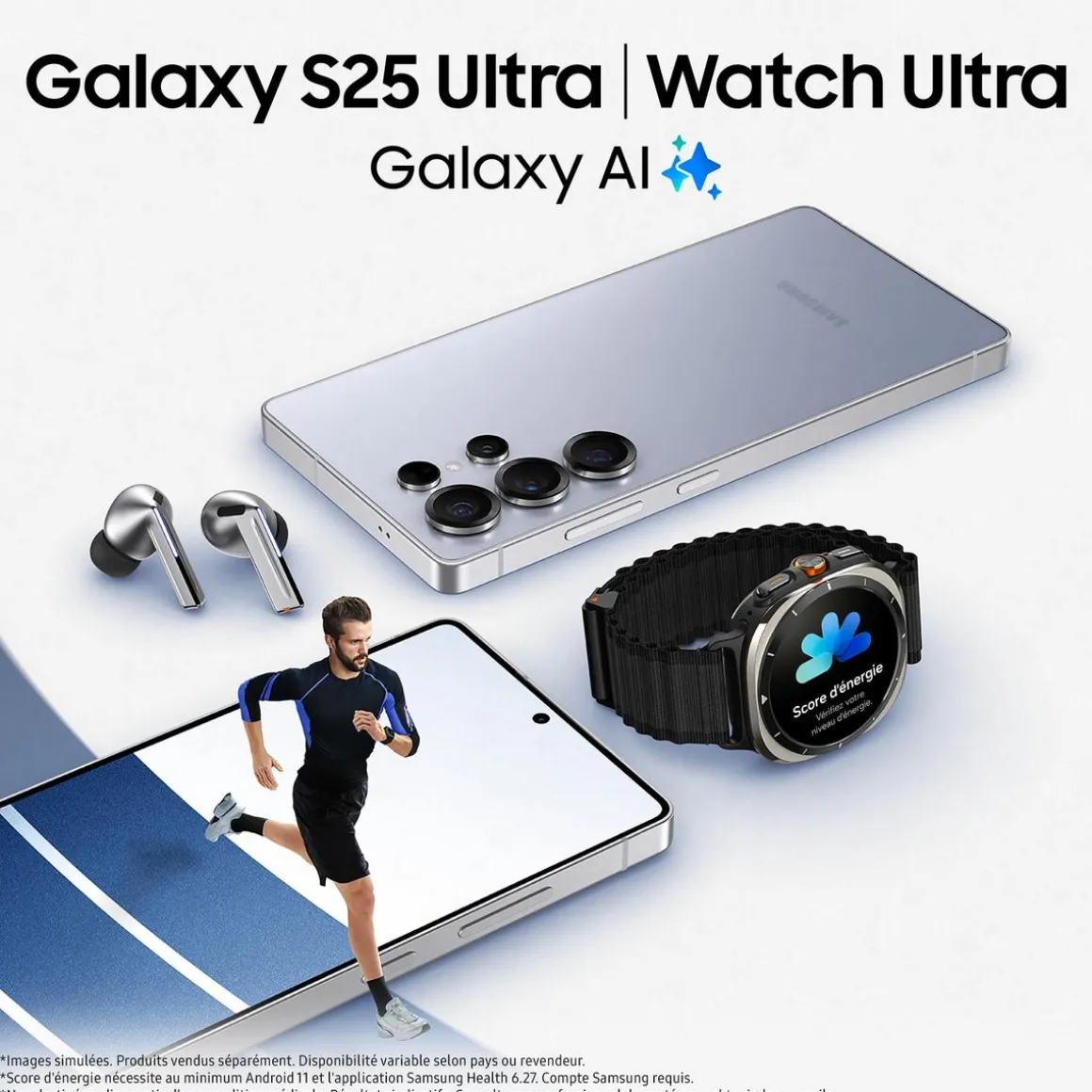 Galaxy S25 Ultra 8GO / 512Go - Bleu Titane